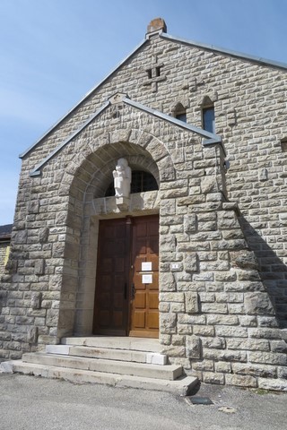 Entrée de l'église