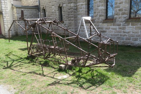 Reste d'un des planeurs