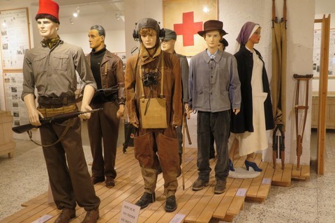 Personnages représentés durant la guerre