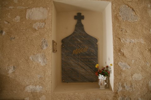 Plaque commémorative Morts pour la France 1914-1918