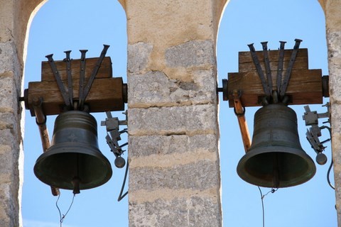 Gros plan sur les cloches